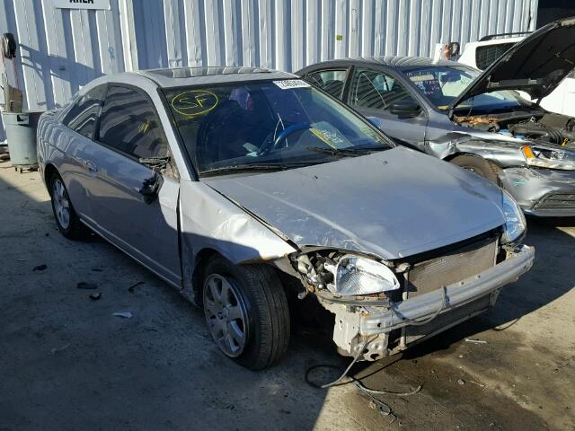 1HGEM22983L047833 - 2003 HONDA CIVIC EX Gümüş foto 1