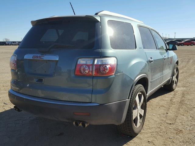 1GKLRMED6AJ158428 - 2010 GMC ACADIA SLT Yaşıl foto 4