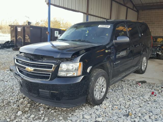 1GNFK13509R105090 - 2009 CHEVROLET TAHOE HYBR BLACK photo 2