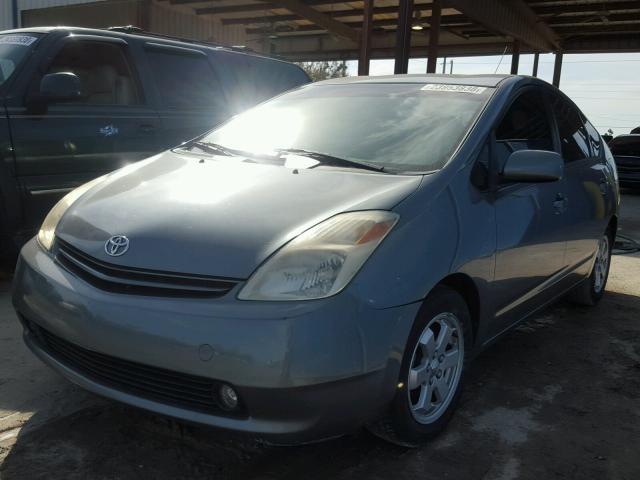 JTDKB20U053108965 - 2005 TOYOTA PRIUS BLUE photo 2