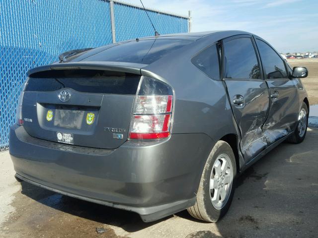 JTDKB20U053108965 - 2005 TOYOTA PRIUS BLUE photo 4