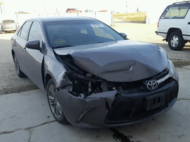 4T1BF1FK6FU029540 - 2015 TOYOTA CAMRY LE GRAY photo 1