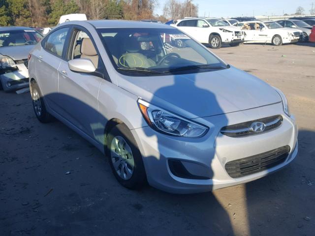 KMHCT4AE2GU162863 - 2016 HYUNDAI ACCENT SE SILVER photo 1