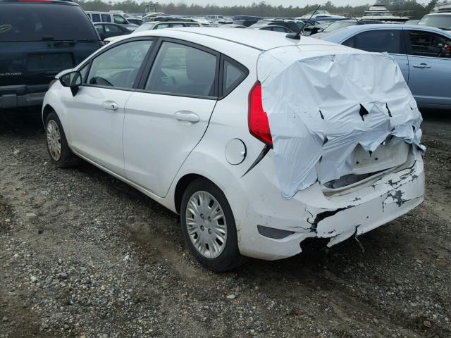 3FADP4TJ5EM228398 - 2014 FORD FIESTA S WHITE photo 3