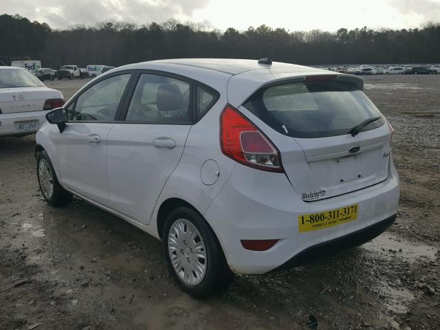 3FADP4TJ3GM171072 - 2016 FORD FIESTA S WHITE photo 3