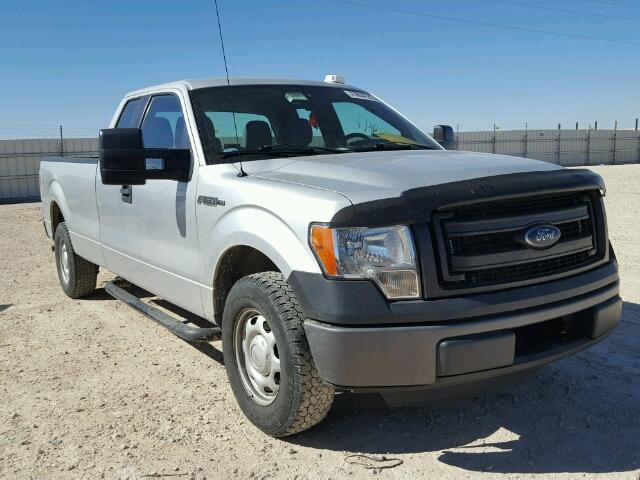 1FTVX1CF7DKD91231 - 2013 FORD F150 SUPER GRAY photo 1