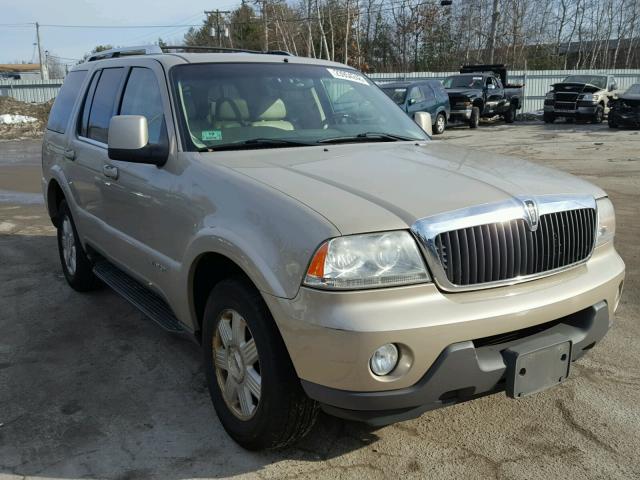 5LMEU88H44ZJ47483 - 2004 LINCOLN AVIATOR BEIGE photo 1