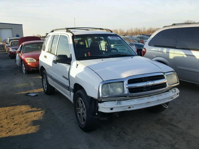 2CNBE134846906579 - 2004 CHEVROLET TRACKER WHITE photo 1