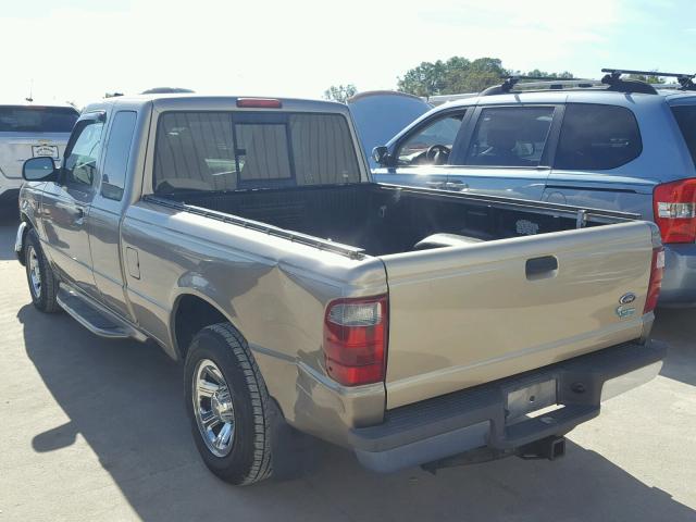 1FTYR44E93PB60217 - 2003 FORD RANGER SUP BEIGE photo 3