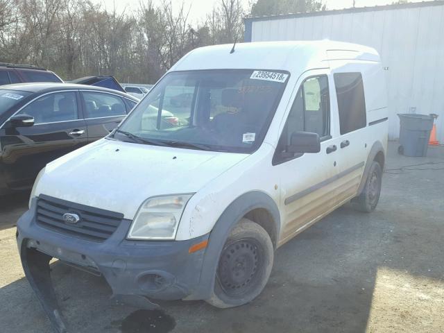 NM0LS6ANXBT072133 - 2011 FORD TRANSIT CO WHITE photo 2