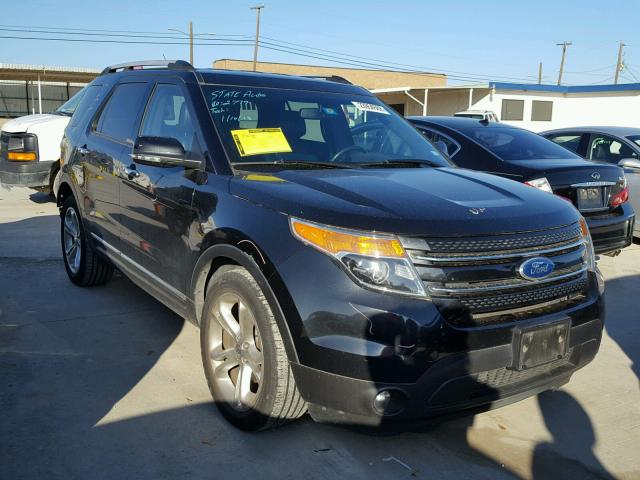 1FMHK7F87BGA19105 - 2011 FORD EXPLORER L BLACK photo 1