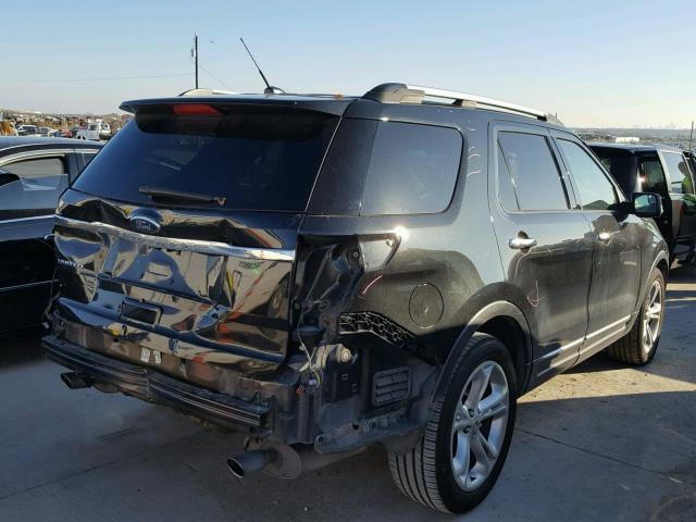 1FMHK7F87BGA19105 - 2011 FORD EXPLORER L BLACK photo 4