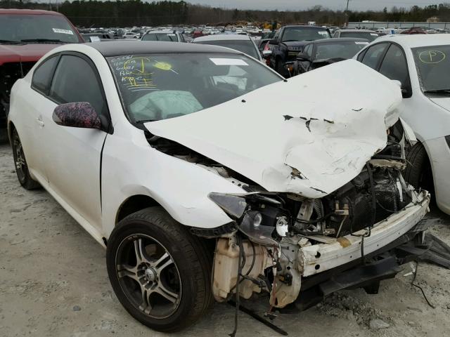 JTKDE167880256081 - 2008 TOYOTA SCION TC WHITE photo 1