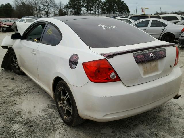 JTKDE167880256081 - 2008 TOYOTA SCION TC WHITE photo 3