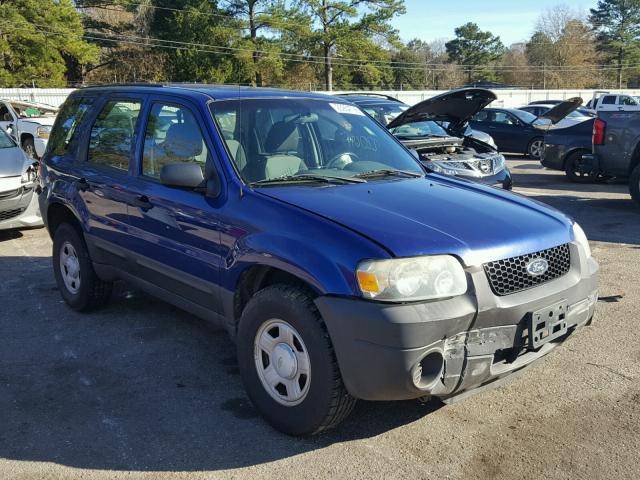 1FMYU02Z96KA61083 - 2006 FORD ESCAPE XLS BLUE photo 1