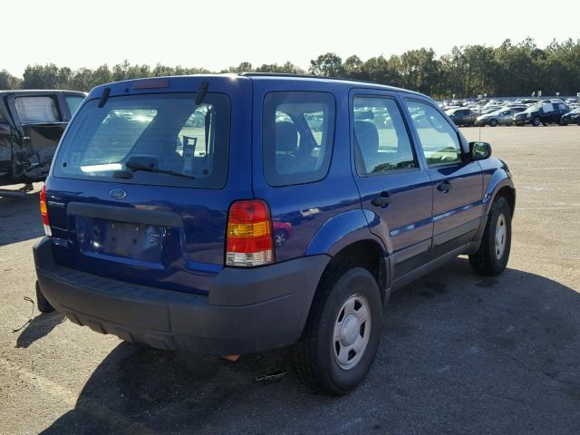 1FMYU02Z96KA61083 - 2006 FORD ESCAPE XLS BLUE photo 4