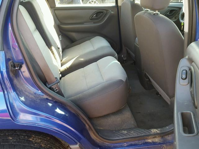 1FMYU02Z96KA61083 - 2006 FORD ESCAPE XLS BLUE photo 6