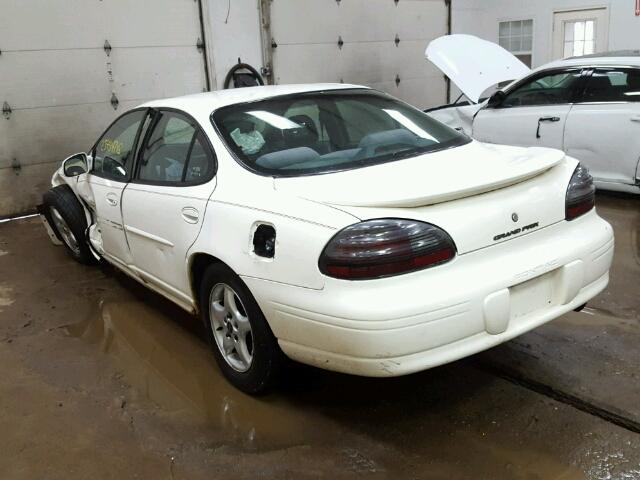 1G2WK52J52F275505 - 2002 PONTIAC GRAND PRIX WHITE photo 3