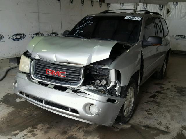 1GKDS13S042306645 - 2004 GMC ENVOY SILVER photo 2