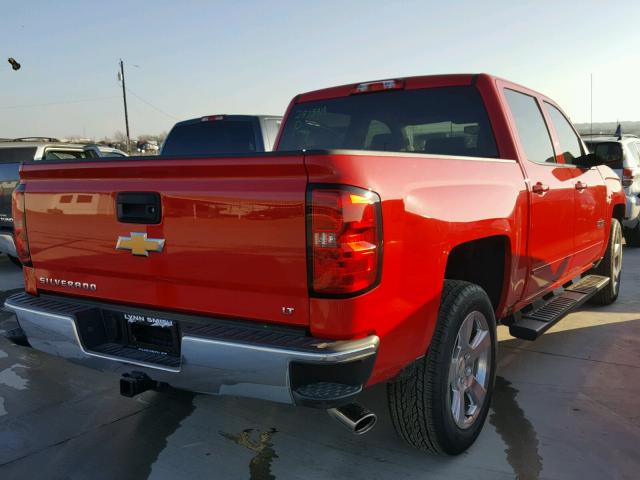 3GCPCREC8HG416060 - 2017 CHEVROLET SILVERADO RED photo 4