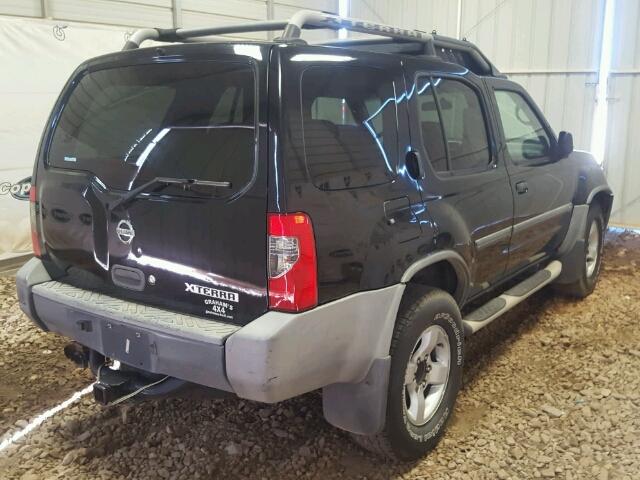 5N1ED28T14C658236 - 2004 NISSAN XTERRA XE BLACK photo 4