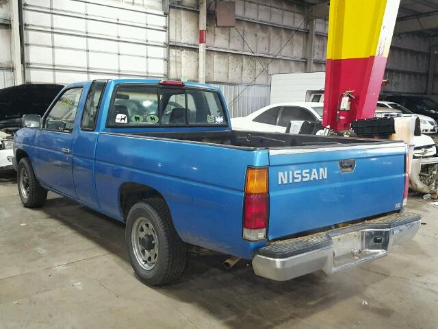 1N6SD16S8SC421037 - 1995 NISSAN TRUCK KING BLUE photo 3