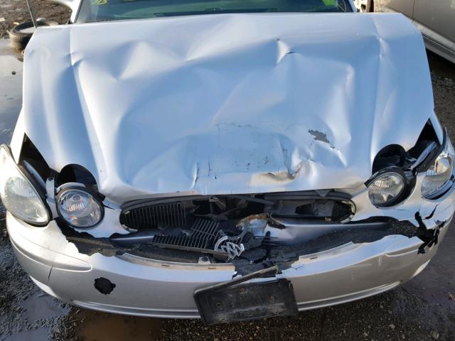 2G4WC532751286965 - 2005 BUICK LACROSSE C SILVER photo 7