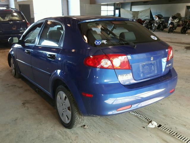 KL5JD66Z18K944252 - 2008 SUZUKI RENO BASE BLUE photo 3