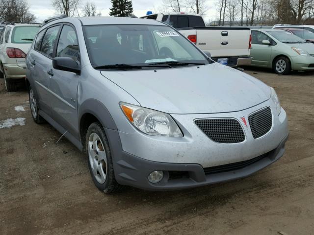 5Y2SL65818Z407897 - 2008 PONTIAC VIBE SILVER photo 1