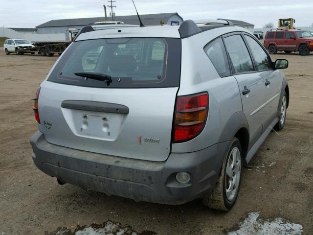 5Y2SL65818Z407897 - 2008 PONTIAC VIBE SILVER photo 4