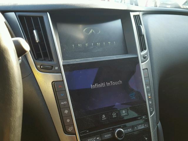 JN1BV7AR1EM687007 - 2014 INFINITI Q50 BASE Gris foto 9