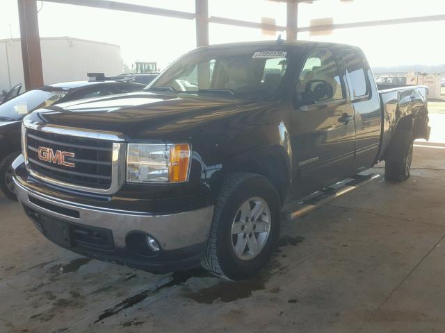 1GTSKVE39AZ275124 - 2010 GMC SIERRA K15 BLACK photo 2