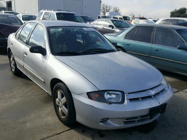 1G1JF52F347104571 - 2004 CHEVROLET CAVALIER L SILVER photo 1