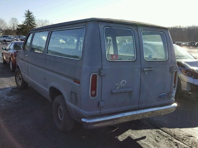 1FDEE14Y1LHB30951 - 1990 FORD ECONOLINE GRAY photo 3