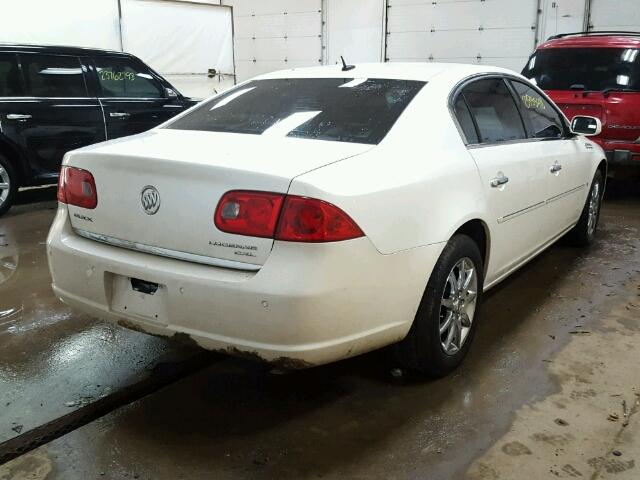 1G4HD57228U174745 - 2008 BUICK LUCERNE CX WHITE photo 4