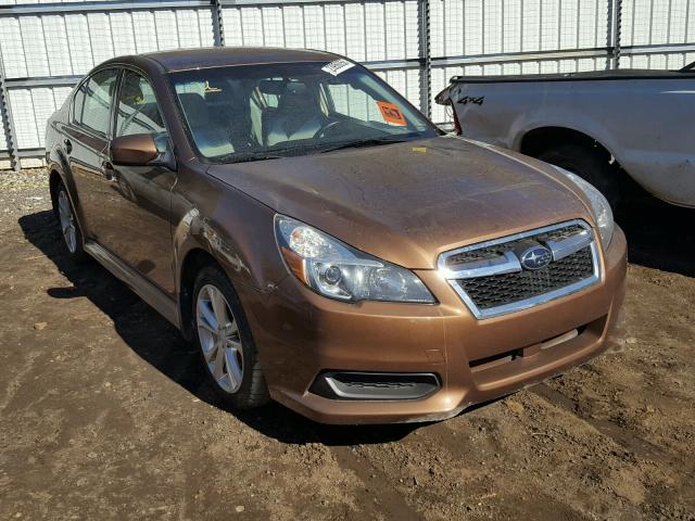 4S3BMBC64D3028719 - 2013 SUBARU LEGACY 2.5 BROWN photo 1