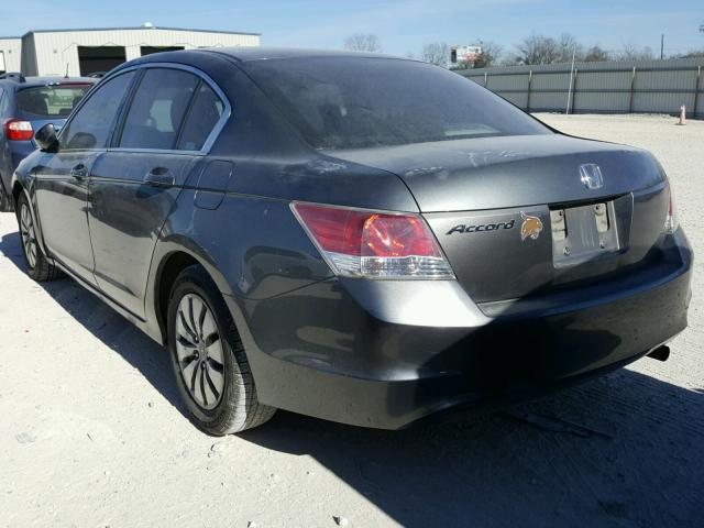 1HGCP26389A034170 - 2009 HONDA ACCORD LX GRAY photo 3