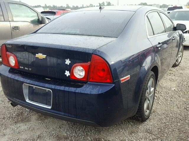 1G1ZC5EB6AF312725 - 2010 CHEVROLET MALIBU 1LT BLUE photo 4