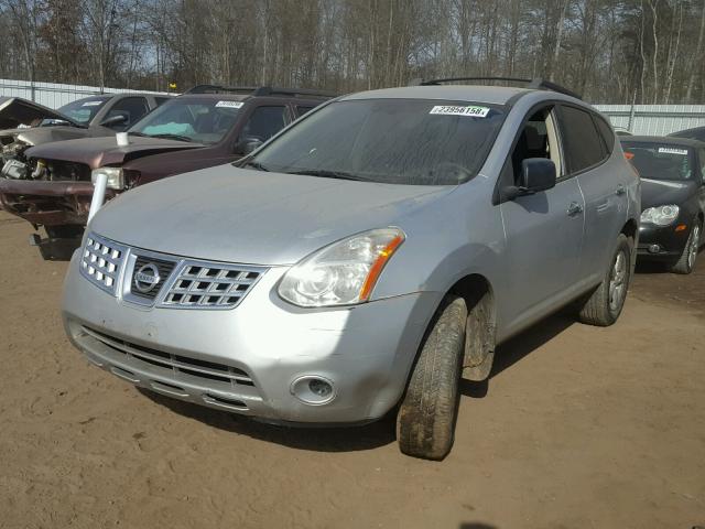 JN8AS5MVXAW125544 - 2010 NISSAN ROGUE S SILVER photo 2