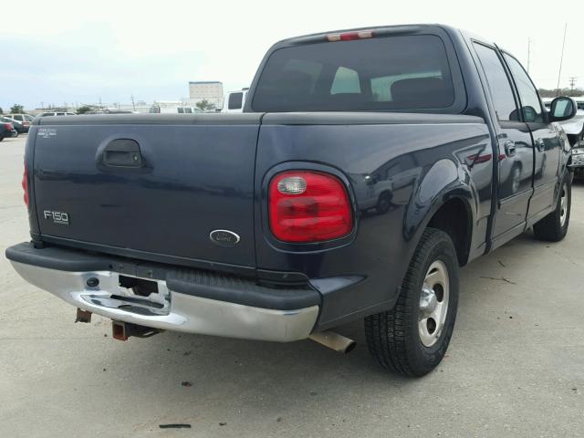 1FTRW07W81KA43586 - 2001 FORD F150 SUPER BLUE photo 4