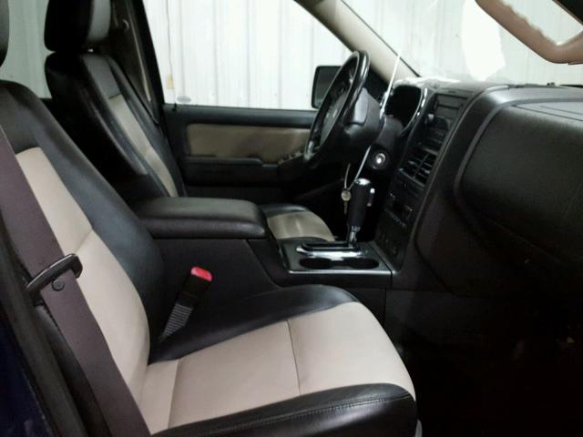 1FMEU33847UA43204 - 2007 FORD EXPLORER S BLUE photo 5