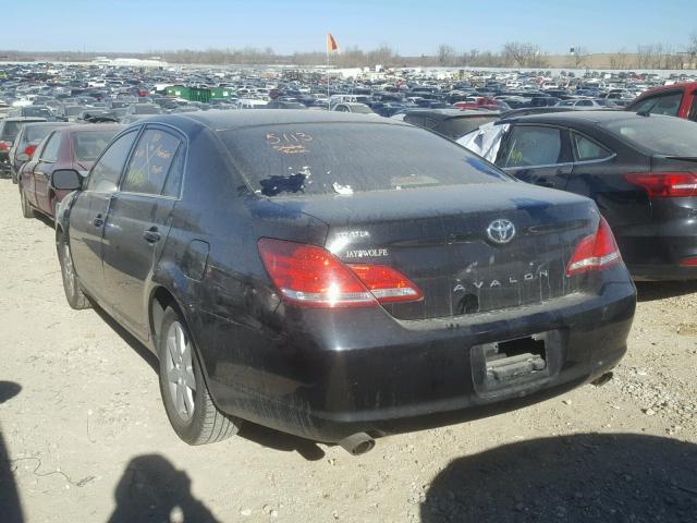 4T1BK36B07U250592 - 2007 TOYOTA AVALON XL BLACK photo 3