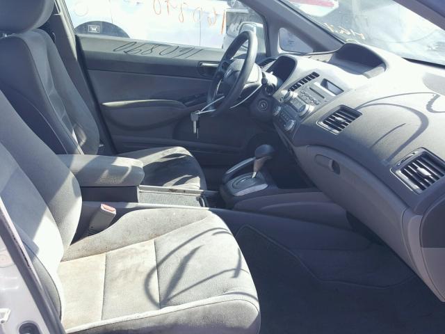 1HGFA16527L097860 - 2007 HONDA CIVIC LX SILVER photo 5