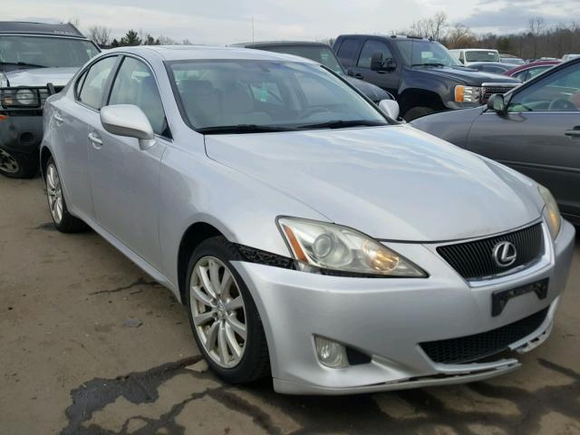 JTHCK262085022976 - 2008 LEXUS IS 250 SILVER photo 1