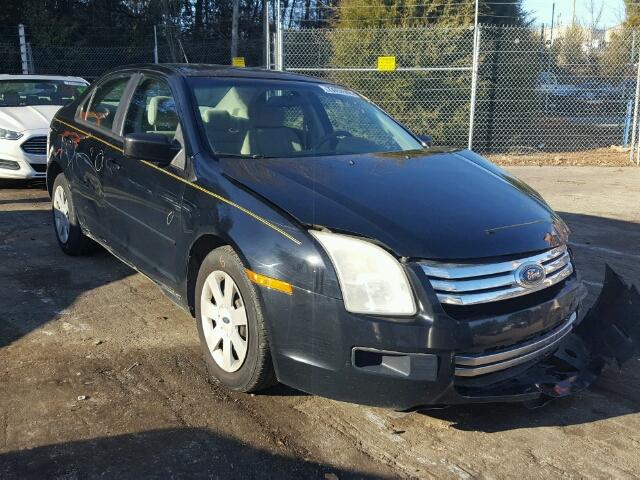 3FAHP06Z08R129765 - 2008 FORD FUSION S BLACK photo 1