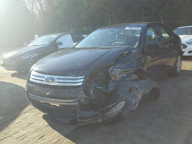 3FAHP06Z08R129765 - 2008 FORD FUSION S BLACK photo 2