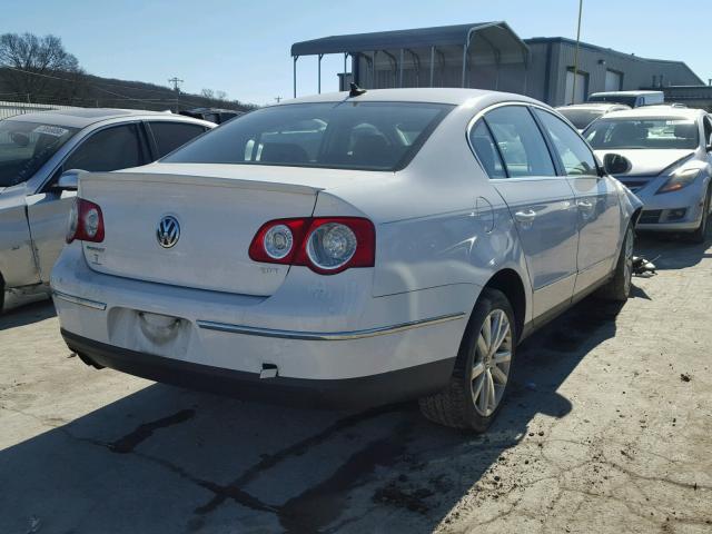 WVWJK7AN1AE149104 - 2010 VOLKSWAGEN PASSAT KOM WHITE photo 4