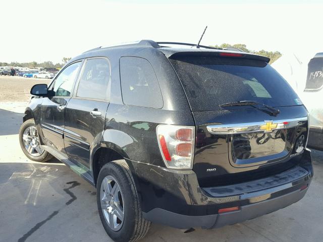 2CNDL23F186027968 - 2008 CHEVROLET EQUINOX LS BLACK photo 3