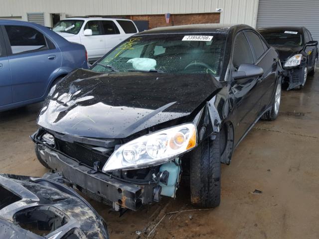 1G2ZG58B774125039 - 2007 PONTIAC G6 BASE BLACK photo 2