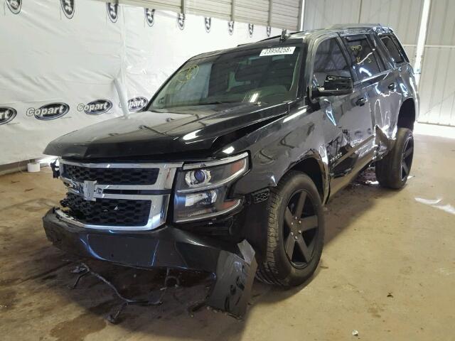 1GNSKBKC4FR691891 - 2015 CHEVROLET TAHOE K150 BLACK photo 2